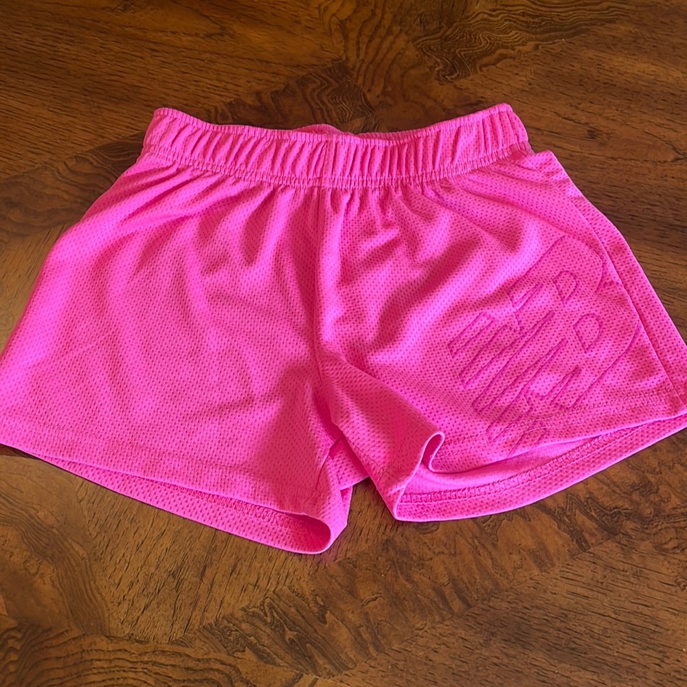 New Balance Like New Athletic Shorts Girls 10/12 Hot Pink
